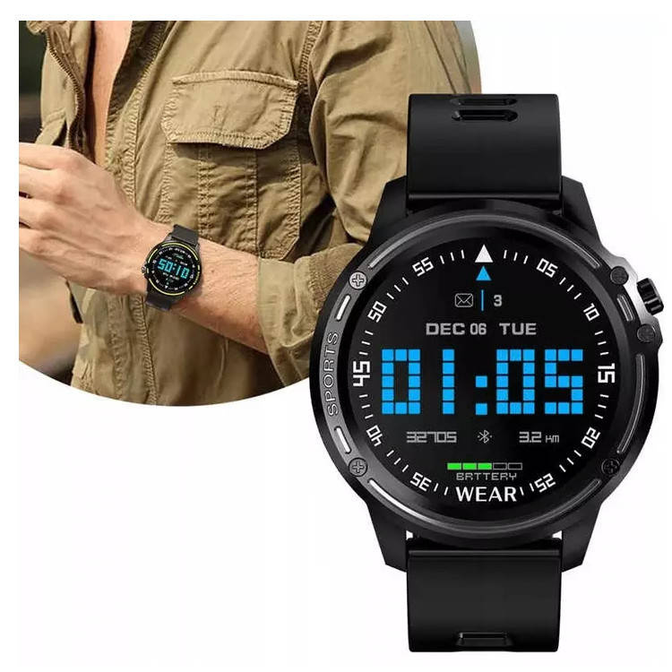 SMARTWATCH ZEGAREK L8 MĘSKI EKG PULS KROKOMIERZ
