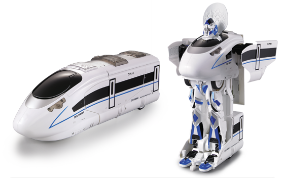 ROBOT POCIĄG TRANSFORMER