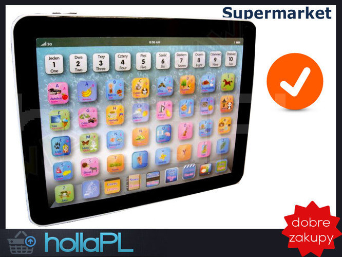 DWUJĘZYCZNY IPAD DLA DZIECI TABLET