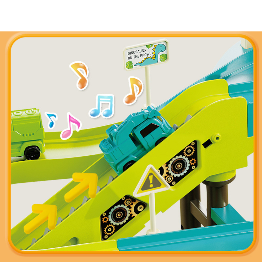 OGROMNY TOR WYŚCIGOWY DINOZAUR - DINO PARK XXL