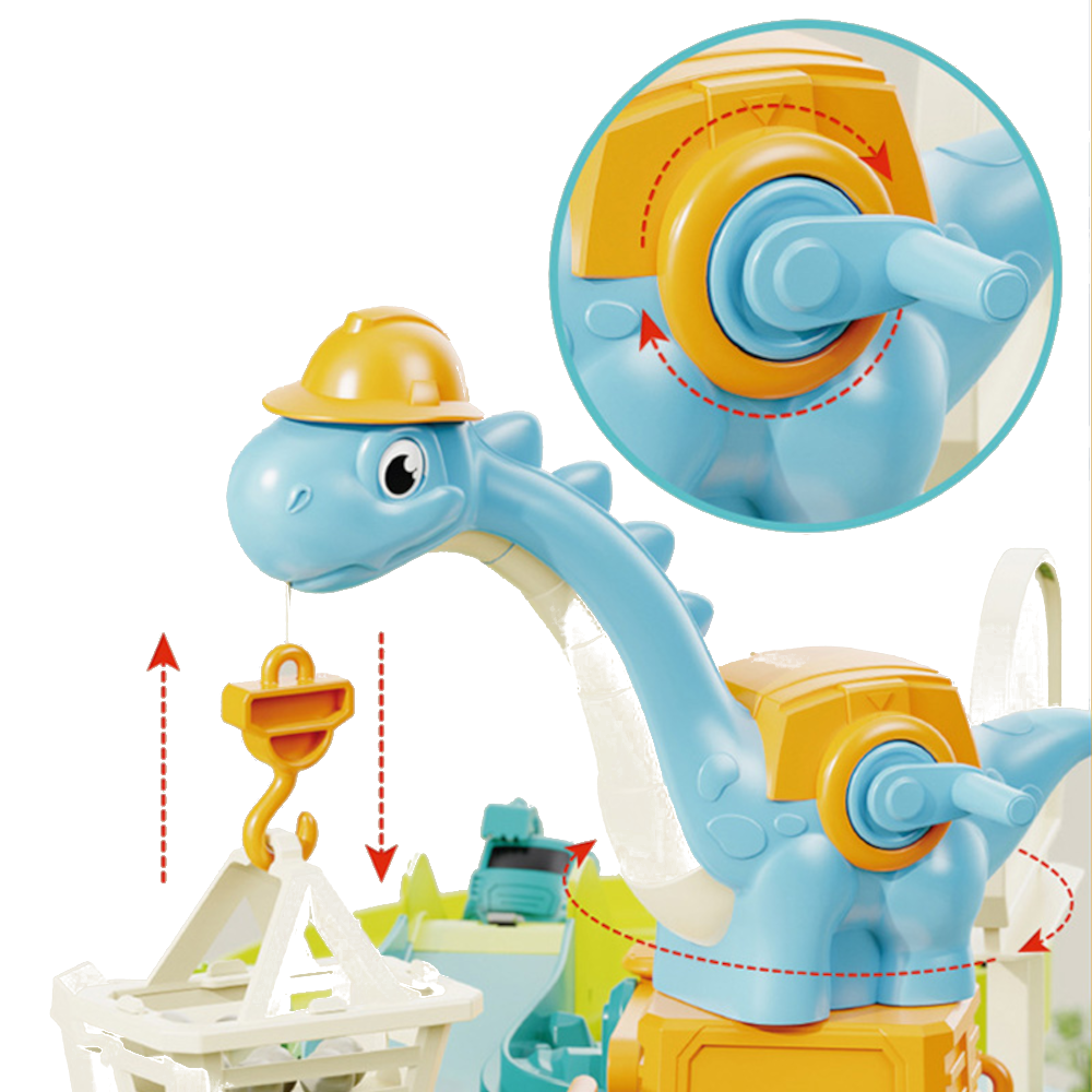 OGROMNY TOR WYŚCIGOWY DINOZAUR - DINO PARK XXL