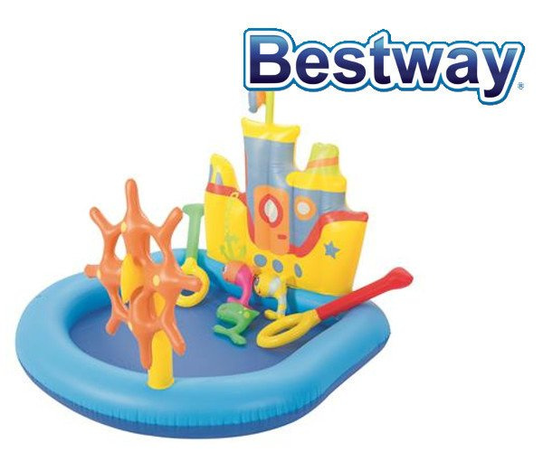 DMUCHANA WYSPA BRODZIK DZIECIĘCY BESTWAY 52211
