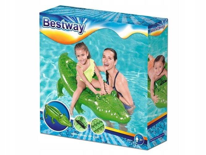 MATERAC DMUCHANY KROKODYL ALIGATOR BESTWAY 41010