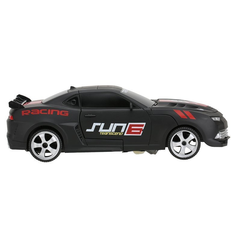 DUŻY ROBOT TRANSFORMER R/C czarny