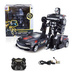 DUŻY ROBOT TRANSFORMER R/C czarny