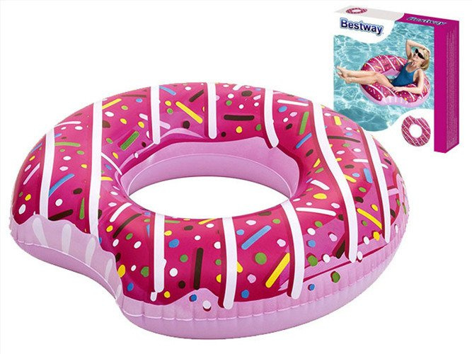 KÓŁKO KOŁO DO PŁYWANIA DONUT 107cm BESTWAY 36118