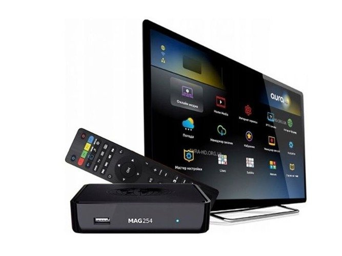 Odtwarzacz MAG254 IPTV TOP-BOX TV