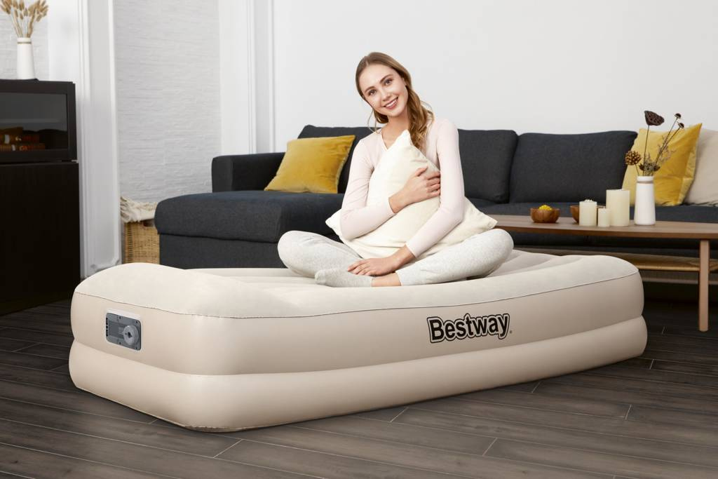 MATERAC DMUCHANY Z POMPKĄ 191x97x42 BESTWAY 67694