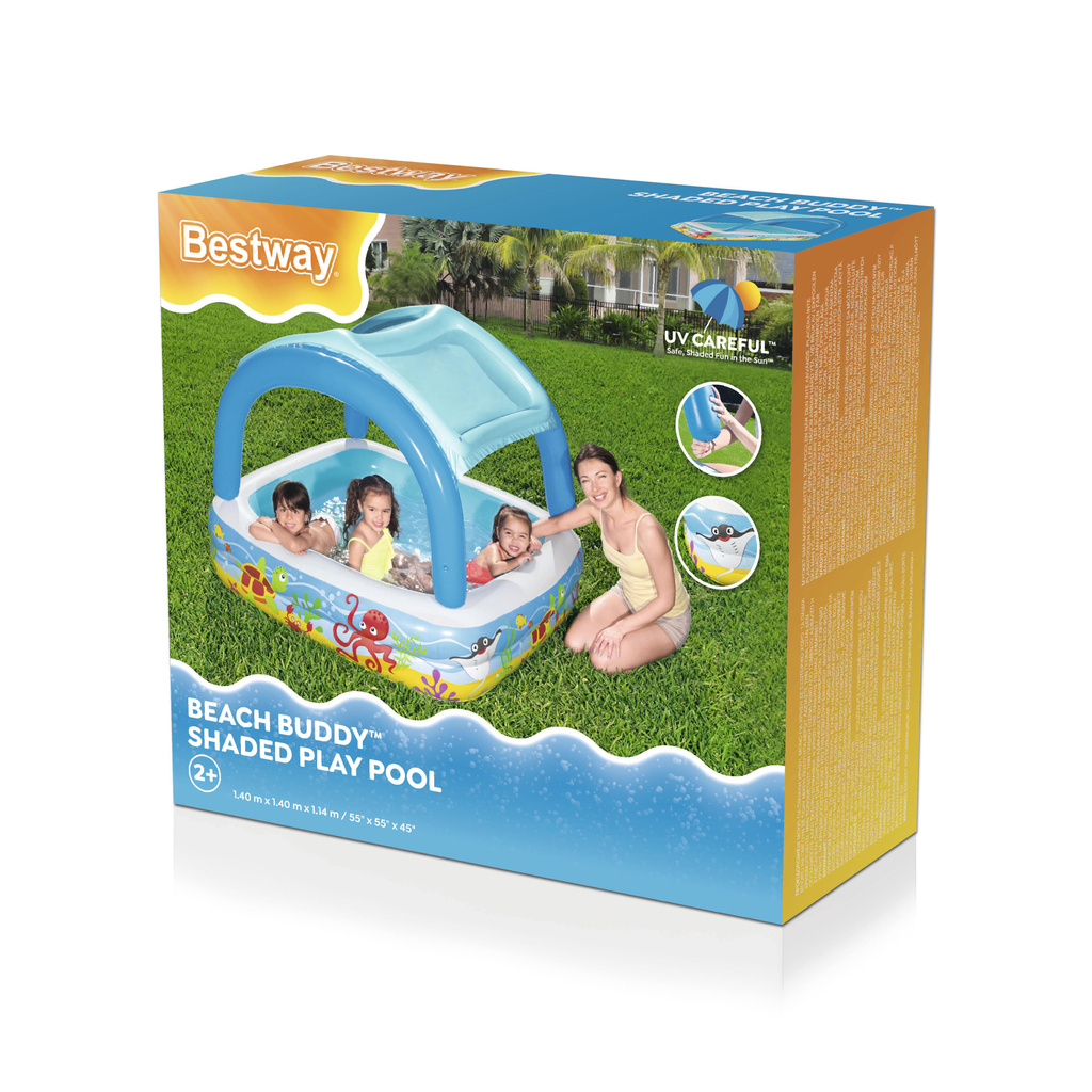 Basen dmuchany dla dzieci Bestway 52192 z daszkiem UV