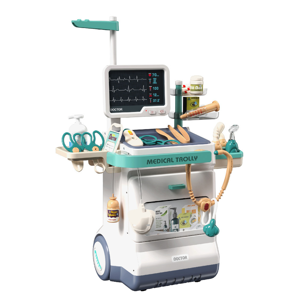 Duży WÓZEK lekarski 26 elementów