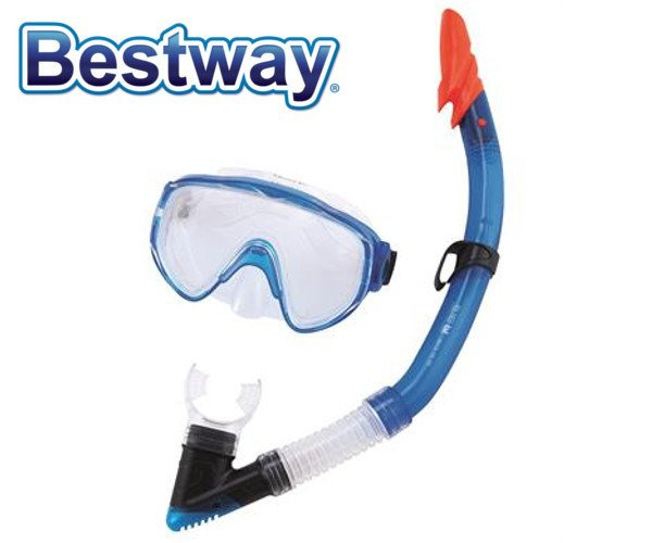 MASKA Z RURKĄ ZESTAW DO NURKOWANIA BESTWAY 24004