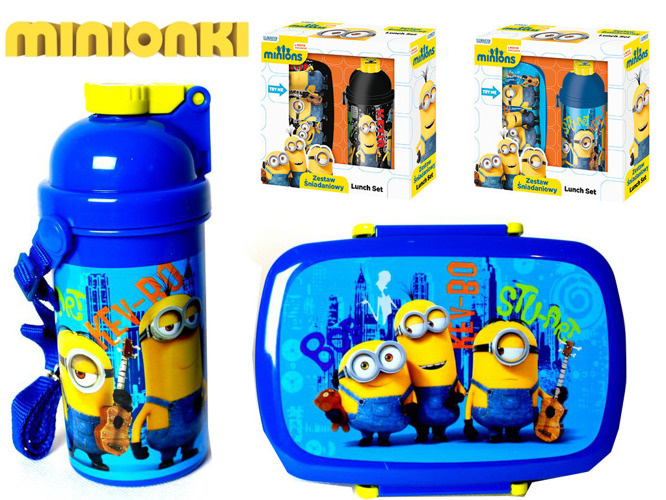 MINIONKI ZESTAW ŚNIADANIOWY