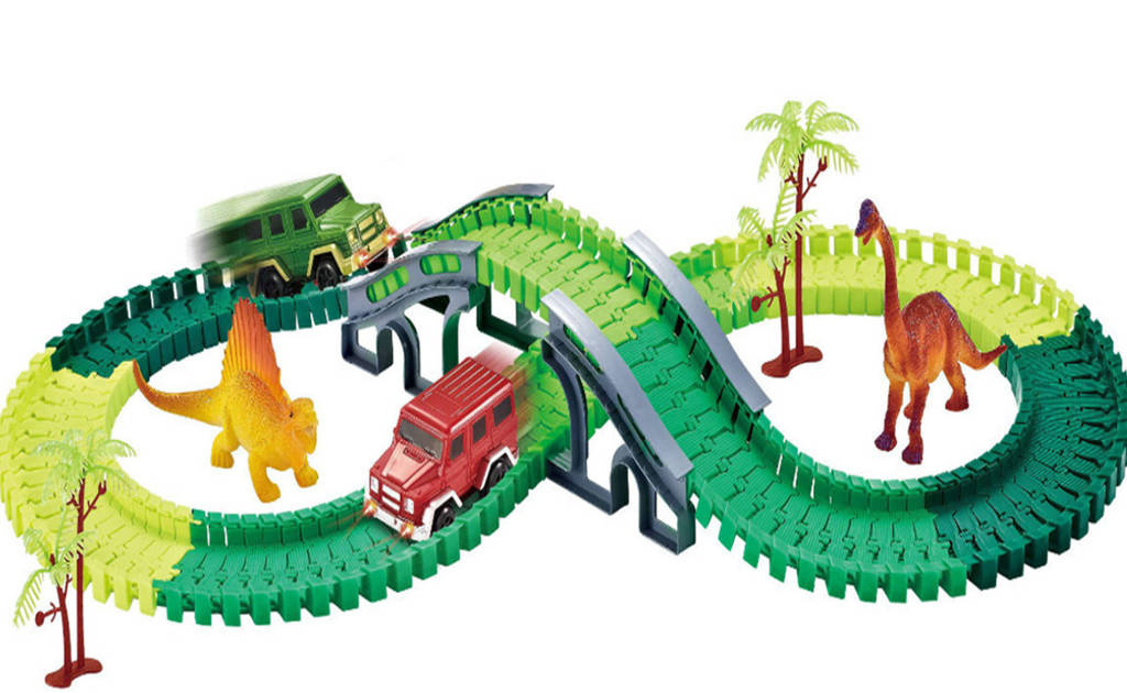 OGROMNY TOR WYŚCIGOWY DINOZAUR - DINO PARK XXL