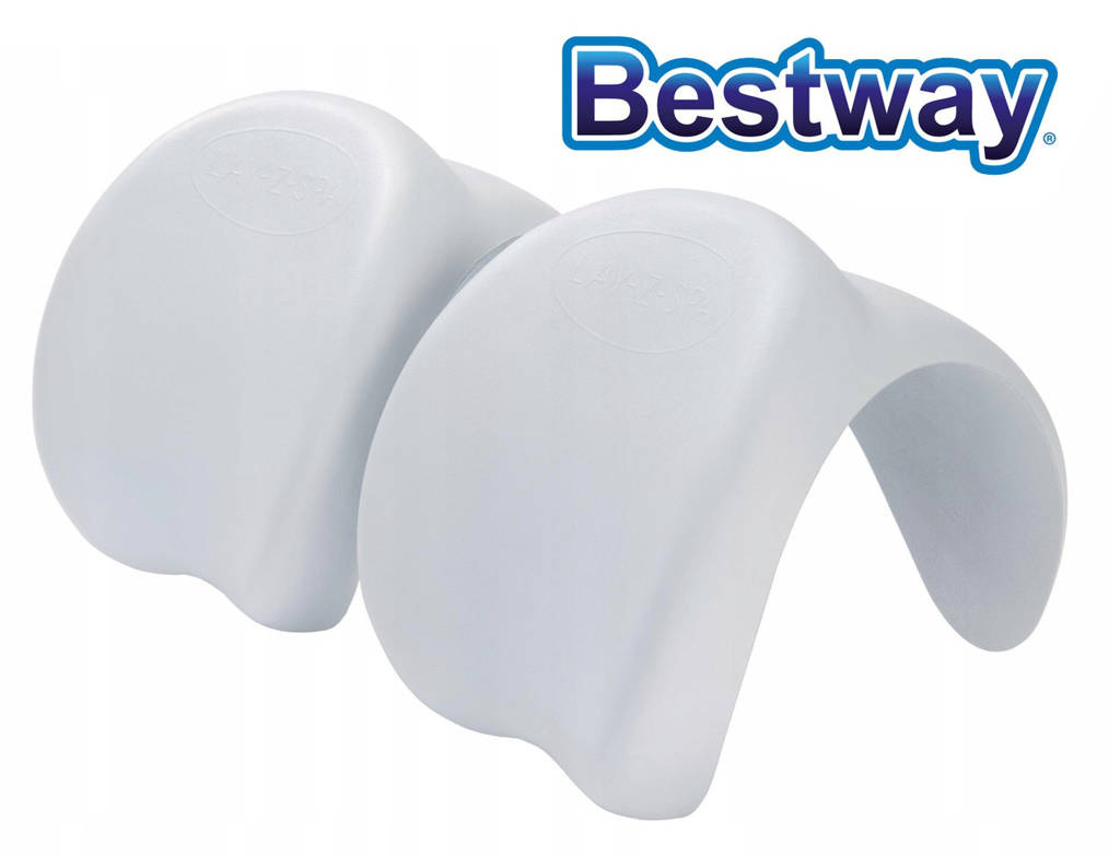 2x ZAGŁÓWEK PODUSZKA JACUZZI LAY Z SPA BESTWAY 60307