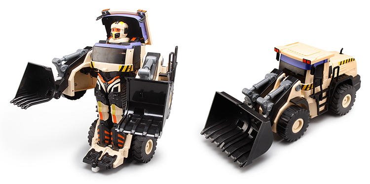 ROBOT KOPARKA TRANSFORMER