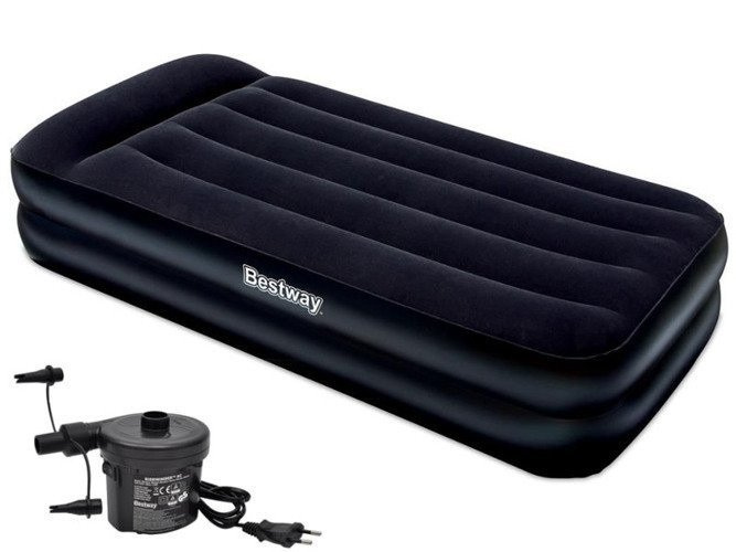 MATERAC DMUCHANY Z POMPKĄ 191x97x39 BESTWAY 67381
