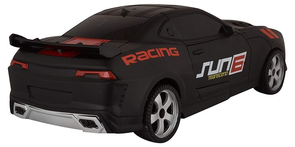 DUŻY ROBOT TRANSFORMER R/C czarny