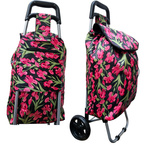 WÓZEK NA ZAKUPY Kwiaty 4