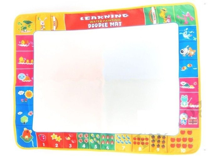 WIELKA 80x60 cm MATA WODNA do rysowania FLAMASTER