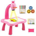 PROJEKTOR STOLIK RÓŻOWY