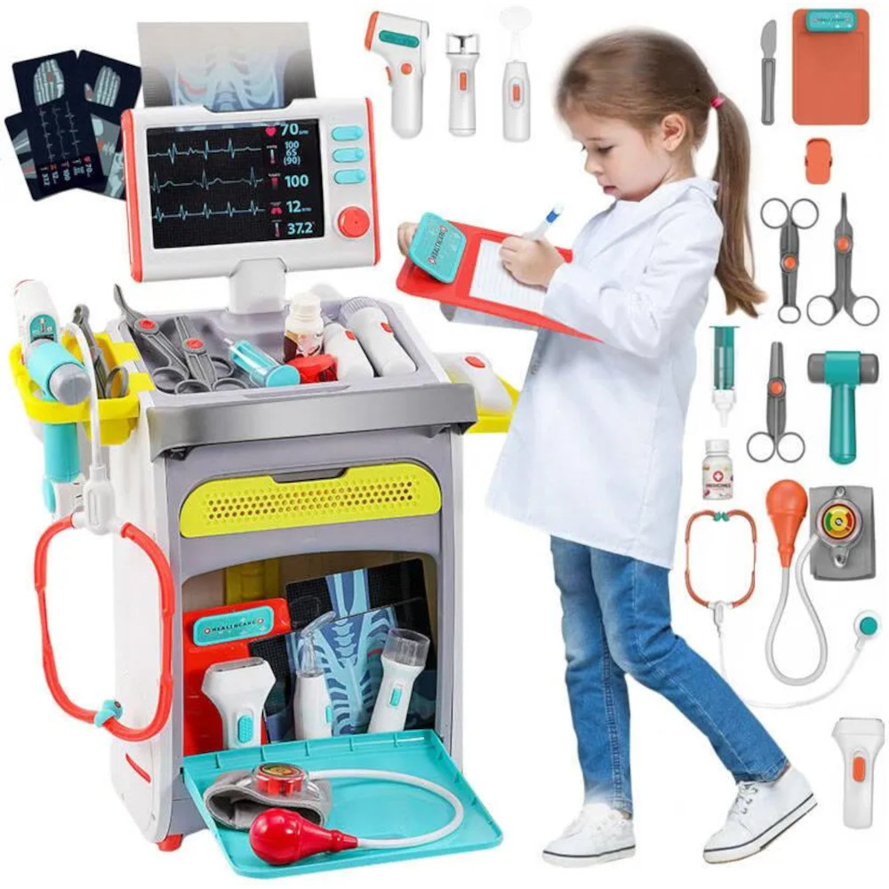 Duży WÓZEK lekarski