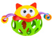 Grzechotka JEŻ GRYZAK Sowa miękka zabawka ZA1283