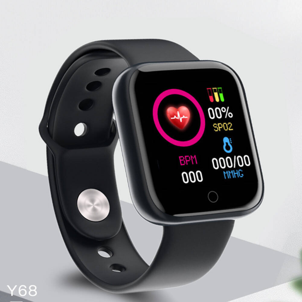 SMARTWATCH L18 OPASKA SPORTOWA czarna DO APPLE