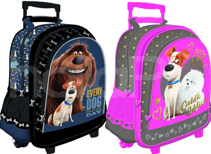 PETS PLECAK na KÓŁKACH 2 kolory