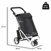 TORBA NA ZAKUPY NA KÓŁKACH Z003F-3