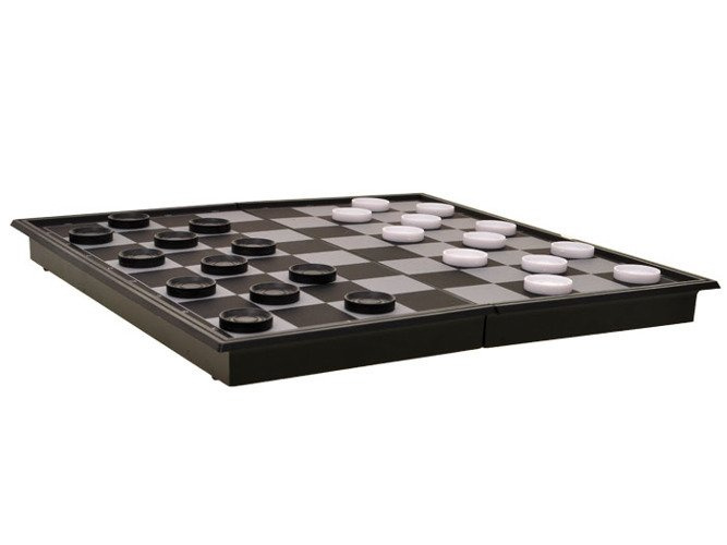 Szachy Warcaby magnetyczne treningowe 2w1 GR0141