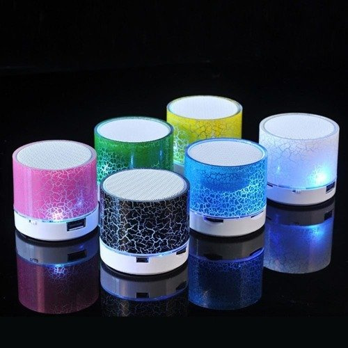 DUŻY BEZPRZEWODOWY GŁOŚNIK Z BLUETOOTH LED USB