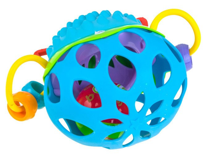 Grzechotka JEŻ GRYZAK Sowa miękka zabawka ZA1283