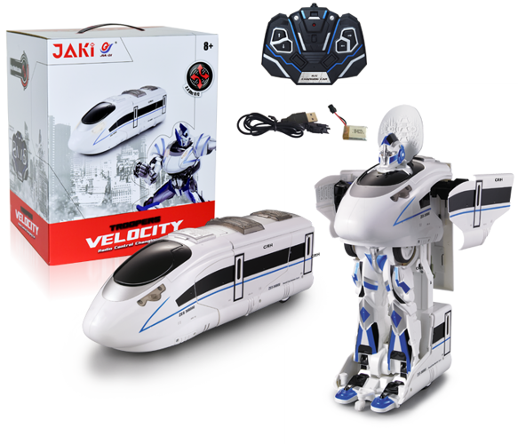 ROBOT POCIĄG TRANSFORMER