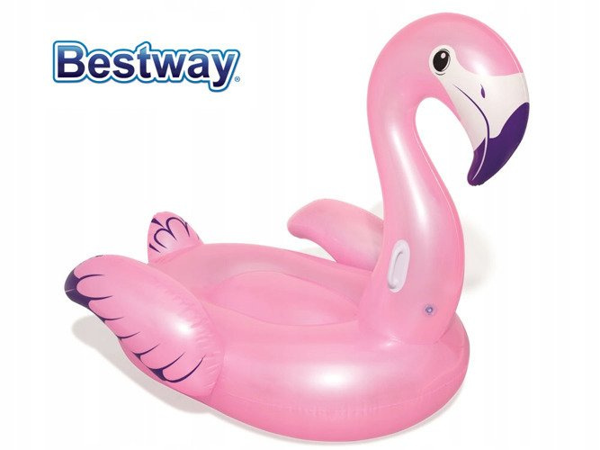 DMUCHANY MATERAC WYSPA DUŻY FLAMING BESTWAY 41119