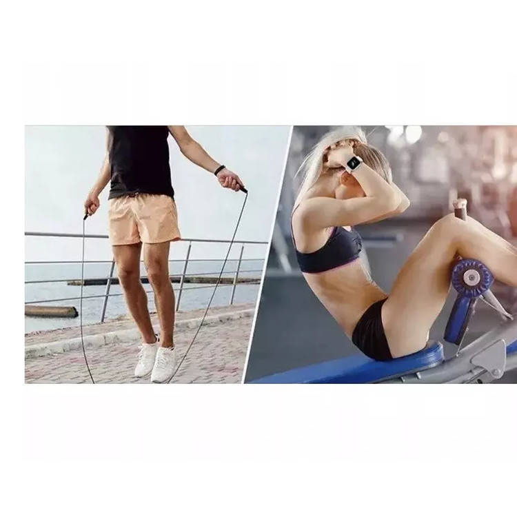 SMARTWATCH L18 OPASKA SPORTOWA czarna DO APPLE