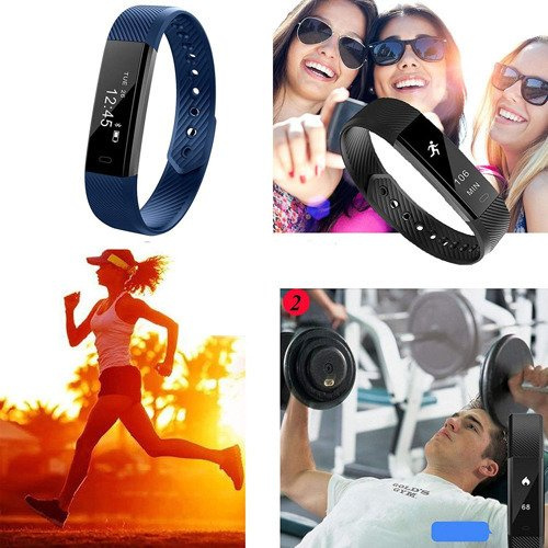 SMARTBAND opaska FITNESS 23HR PULSOMETR, LCD