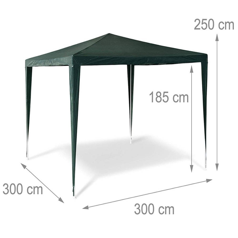 Dach na Pawilon PE Altana 3x3m zielony