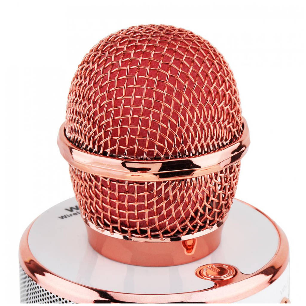 Mikrofon KARAOKE WS858 MIEDZIANY