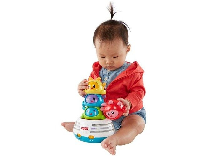 MUZYCZNA PIRAMIDKA BeBo DLA DZIECI FISHER PRICE