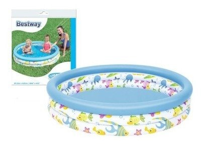 BASEN DMUCHANY Ocean Life BESTWAY 51009 122x25 cm