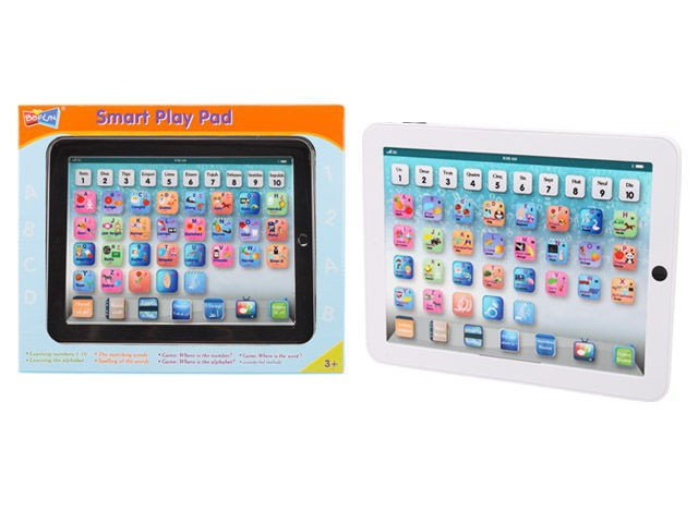 DUŻY TABLET DWUJĘZYCZNY PL ANG SMARTPAD DLA DZIECI
