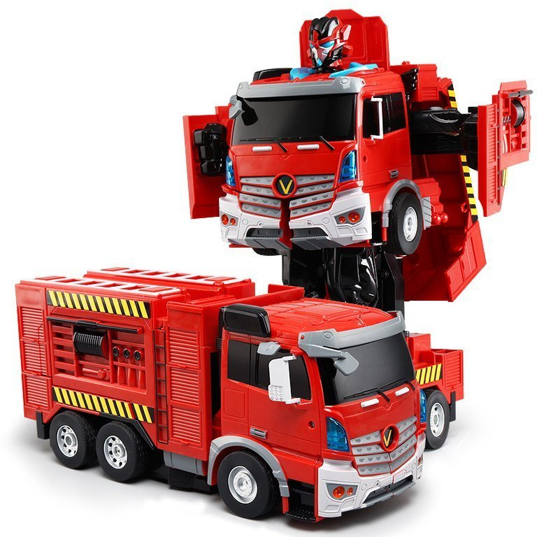 ROBOT TRANSFORM STRAŻ POŻARNA