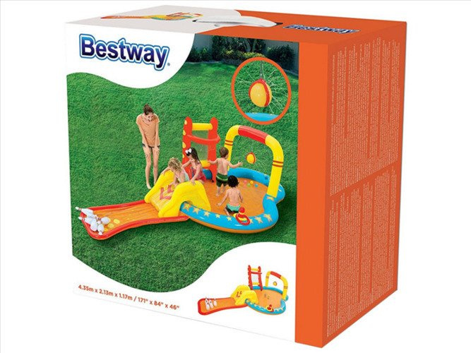 PLAC ZABAW DMUCHANY 435X213X117 CM BESTWAY 53068