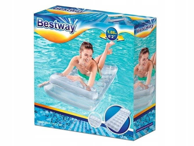 MATERAC DMUCHANY NAD WODĘ NA PLAŻĘ BESTWAY 43024