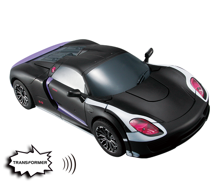ROBOT PORSHE TRANSFORMER STEROWANY głosem