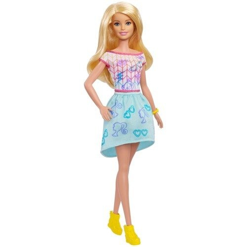 LALKA BARBIE CRAYOLA KOLOROWE STEMPLE
