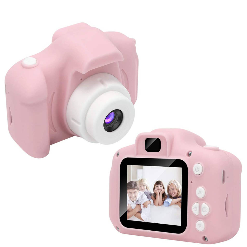 Aparat X2rozowy + karta 32GB