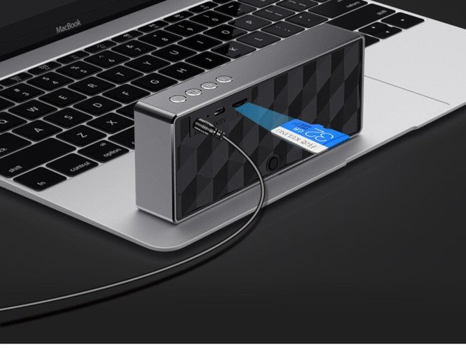 Głośnik Bluetooth KELING podstawka Smartphone