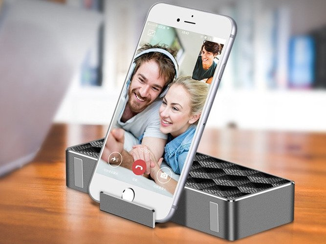 Głośnik Bluetooth KELING podstawka Smartphone