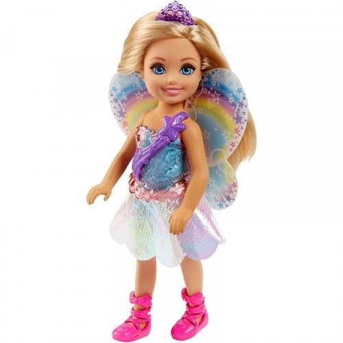 LALKA BARBIE CHELSEA BAŚNIOWA PRZEMIANA SYRENKA / WRÓŻKA / KSIĘŻNICZKA